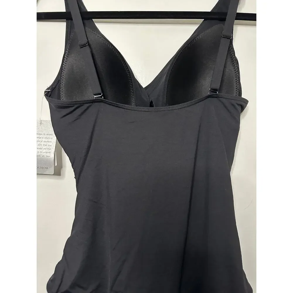 Sea Level Australia Nordstrom Eco Essentials Cross Front One-Piece Suit Sz 8 NWT - Picture 10 of 13